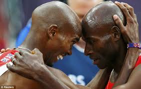 My medals are for my two girls (due anytime now)! Fabulous Farah books  place in history with devastating double and Britain roars in delight