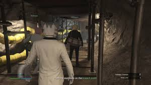 Gta 5 Online The Diamond Casino Heist Finale Heist Sewer Tunnel Access Secret Entrance Youtube