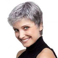 synthetic wig straight straight wig short grey synthetic hair gray 2021 us 15 59 short hair styles wigs wig hairstyles