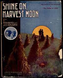 Shine On Harvest Moon Book Cover Harvest Moon Sheet Music Vintage Sheet Music