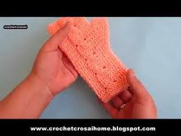 Amazon advertising find, attract, and Crochet Crosia Free Patttern With Video Tutorials How To Crochet Finger Less Easy Gloves Crochet Gloves Baby Knitting Patterns Knitting Patterns