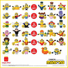 Senarai harga menu mcd malaysia berikut ini sedang diskaun besar. 1 Oct 11 Nov 2020 Mcdonald S Happy Meal Free Minions Toy Promotion Everydayonsales Com