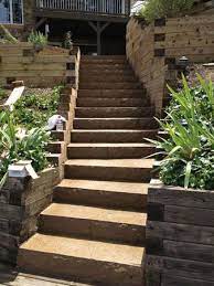 G M Concrete Staining Antiquing Backyard Landscaping Front Yard Landscaping Design Landscape Stairs