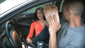 Unleash your foot fetish with intense Car Foot Worship videos where every detail is captured within the car's confines