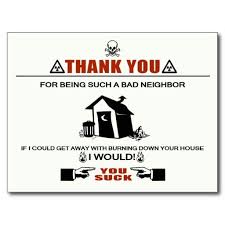 Whether your troublesome neighbor actively seeks out and causes problems, tampers. Pin On Christmas Cards