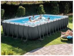 Piscine Tubulaire Rectangulaire Intex Xtr 7 32 X 3 66 X 1 32 M