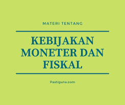 Kebijakan yang diambil bank sentral untuk memengaruhi jumlah uang yang beredar dengan berbagai pengumuman, pidato, dan edaran yang ditujukan pada bank umum dan pelaku moneter lainnya. Kebijakan Moneter Dan Kebijakan Fiskal Pastiguna Com