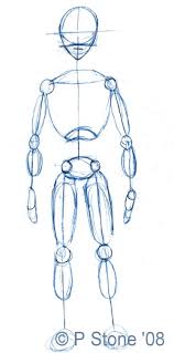 How To Draw A Basic Manga Character For Poses Character Drawing Manga Drawing Tutorials Person Drawing