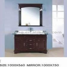 Makeup counter comes with two drawers and matching stone top. Antique Birch Wood Bathroom Vanity Cabinet Global Sources