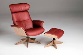Shop hundreds of recliner chairs with ottoman deals at once. Timeout Swivel Reclining Chair Ottoman With Large Feet In Wood Cadieux Interiors Ottawa Furniture Store