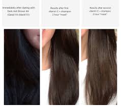 Vitamin c oxidizes hair colour molecules which weakens their hold on your hair. Tan Skin Dark Ash Brown Hair Color Novocom Top