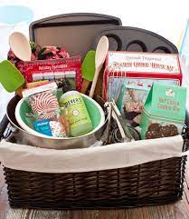 Our cookie experts are here to help craft the perfect unique gift for your celebration. Share The Joy Baking Gift Basket Baking Basket Baking Gifts