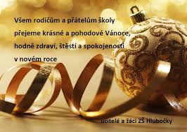 K velkému rozšíření posílání přání k vánocům došlo v druhé polovině 19. Prani K Vanocum Zakladni Skola Hlubocky