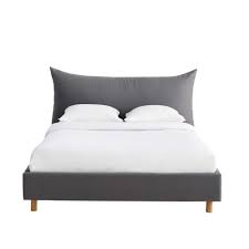 Du willst deinem schlafzimmer einen echten hingucker verpassen? Grauen Bett 160x200 Fergus Maisons Du Monde