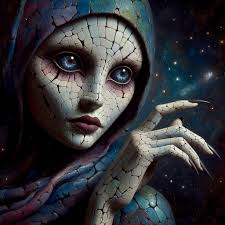 Molly Devlin Feral Wraith, Acrylic