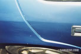 Make sure the patch overlaps the hole by at least 2 or you will not get a smooth repair. How To Spot Signs Of Accident Repair Rust Or Paint Job When Buying A Used Car