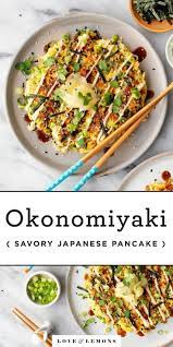 Okonomiyaki Recipe Easy Recipes Japanese Street Food Okonomiyaki Recipe