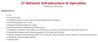 Lowongan kerja pt sinar mas production supervisor area bogor. Lowongan Kerja It Like And Share