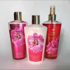 Victoria S Secret Total Attraction Bundle Bath And Body Works Perfume Shower Gel Victoria Secret