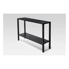 Check out our outdoor sofa table selection for the very best in unique or custom, handmade pieces from our home & living shops. Metal Slat Indoor Outdoor Console Table Black Threshold Target Outdoor Console Table Outdoor Sofa Table Modern Console Tables