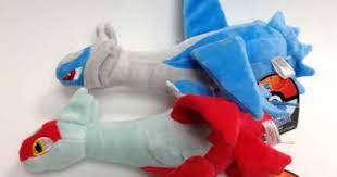 Pokemon Center 2014 Latias Latios Set Of 2 Plush Toys Pokemon Pokemon Stuffed Animals Latios And Latias