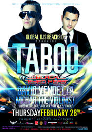 Event Art Vip Tickets Taboo Djs