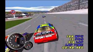 You need a 2 player game and 2 controllers. Nascar 99 Ps1 Youtube