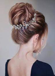 Crystal And Pearl Hair Vine Extra Long Hair Vine Bridal Hair Etsy In 2021 Wedding Hair Up Wedding Hairstyles For Long Hair Long Hair Styles