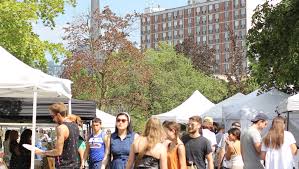 Today i walked 15 minutes west of my home in downtown to a homeless encampment in trinity bellwoods park on queen street. Toronto Artisan Market Trinity Bellwoods Park View The Vibe Toronto