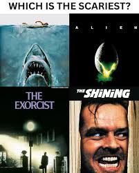 Which of these movie scares you the most? 😱 (Credit to The Daily Jaws)
