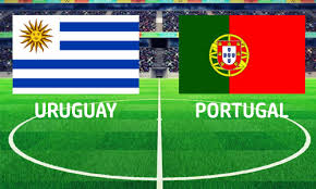 Bildresultat fÃ¶r uruguay contra portugal en directo