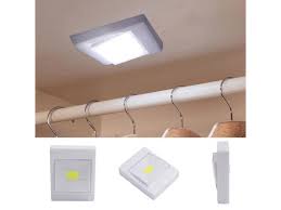 Cob led night light switch by jollytool, wireless emergency led light switches, battery operated, magnetic, portable, cordless, for garages, attic, home, kitchen, camping, closet, cabinet (2 pack) 5pcs Cob Led Wall Switch Wireless Closet Cordless Night Light Battery Operated Newegg Com
