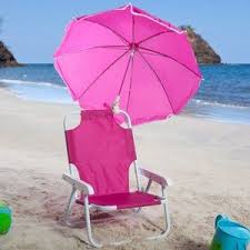 Kids Pink Beach Chair Umbrella Walmart Com Kids Beach Chair Beach Chair Umbrella Purple Beach