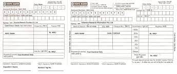 This form is generally referred to as the deposit slip. Hdfc Cheque Deposit Slip Slip Deposit Student