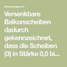 De202014004839u1 Mittels Spannstangen Schraubenlos Montierbares Plexiglas Senkscheibensystem Fur Balkone Und Loggias Mit Seitlicher Fuhrung In Aluminium Profi Gewindeschrauben Scheibe Fassadenplatten