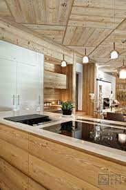 Cucina In Larice Spazzolato Arredamento Salotto Cucina Cucina In Legno Design Cucine