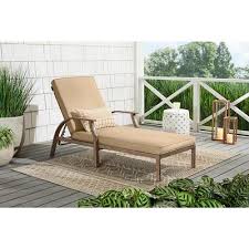 We have been making outdoor slings for over 35 years with hundreds of fabric choices (now including … Hampton Bay Geneva Brown Wicker Outdoor Patio Chaise Lounge With Sunbrella Beige Tan Cushions Yahoo Shopping