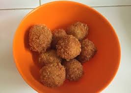 Resep Bola Bola Tempe Keju Praktis Mpasi 1yr Oleh Juliana Resep Makanan Anjing Cemilan Makanan Dan Minuman