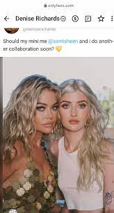 Denice Richards making an onlyfans collaboration with her - daughter? :  rpopculturechat