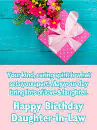 These can be customized to suit your need. Birthday Flower Cards For Daughter In Law Birthday Greeting Cards By Davia Free Ecards
