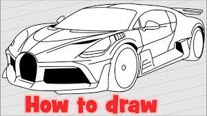 Maybe you would like to learn more about one of these? How To Draw Bugatti Divo Hypercar Youtube