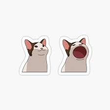 Feb 08, 2021 · amogus is a bastardized version of the name of the 2018 video game among us. Pop Cat Meme Stickers Redbubble