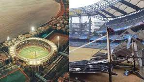 ʋaːnkʰeɖe) is an international cricket stadium in mumbai. Cyclone Tauktae Wreaks Havoc At Iconic Wankhede Stadium In Mumbai Pic Goes Viral Cricket News Zee News