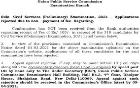 Champions league 2021 winner : Upsc Rejected 318 Ias 2021 Applications See The Rejected List Here