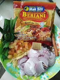 Resepi Nasi Beriani Ayam Goreng Mamak Enjoy Satu Family Makan Dari Dapur Kak Tie