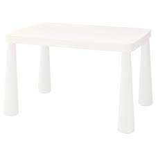 Découvrez nos réductions sur l'offre table basse bois massif sur cdiscount. Mammut Table Enfant Interieur Exterieur Blanc 77x55 Cm Ikea