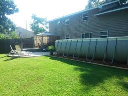 Intex Rectangular Pool 24x12x52 Landscape Rectangular Pool Backyard Oasis Outdoor Paradise