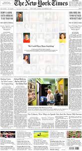 There are 257 new york times cover for sale on etsy, and they cost $18.09 on average. The New York Times International Edition In Print For Wednesday Dec 4 2019 The New York Times