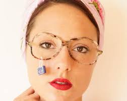 Vintage Neostyle Missoni 0068 116 Mauve Blue Hand Made Italy Eyeglasses  Frame Rx Lenses Available