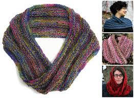 Free knitting pattern lion brand® landscapes®(old) mobius tube scarf. Knit Pro Moebius Knitting